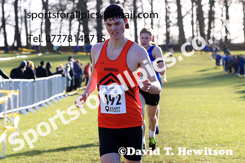 Junior mens 2025 Northern Cross Country Champs, Tatton Park, Knutsford, Cheshire. Photo: David T. Hewitson/Sports for All Pics